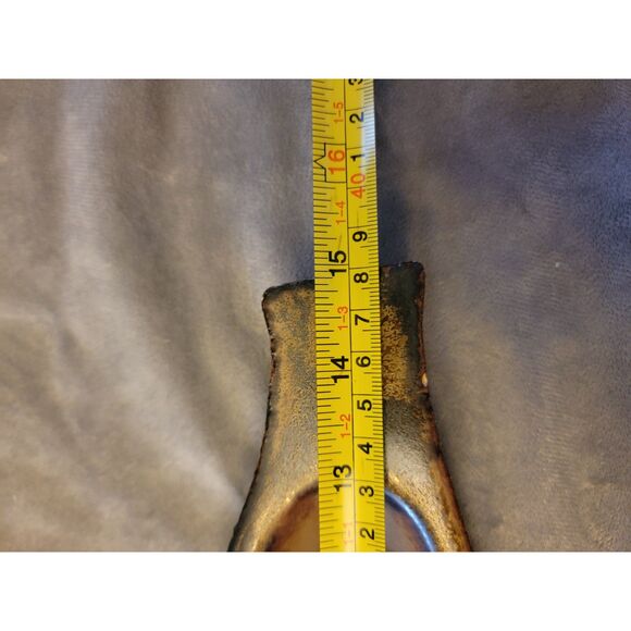 BENNINGTON Potters 1805 Brown Pottery FISH Neutral 15" Platter Decor - Picture 2 of 7